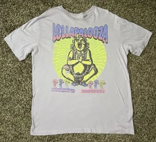 Lollapalooza 2022 Graphic Concert XL 23” X 20” MGK Green Day Lil Baby J Cole