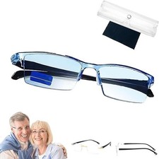 Kloiadka Auto Focus Glasses,Kloiadka Glasses,Half Frame Anti Blue Light Reading