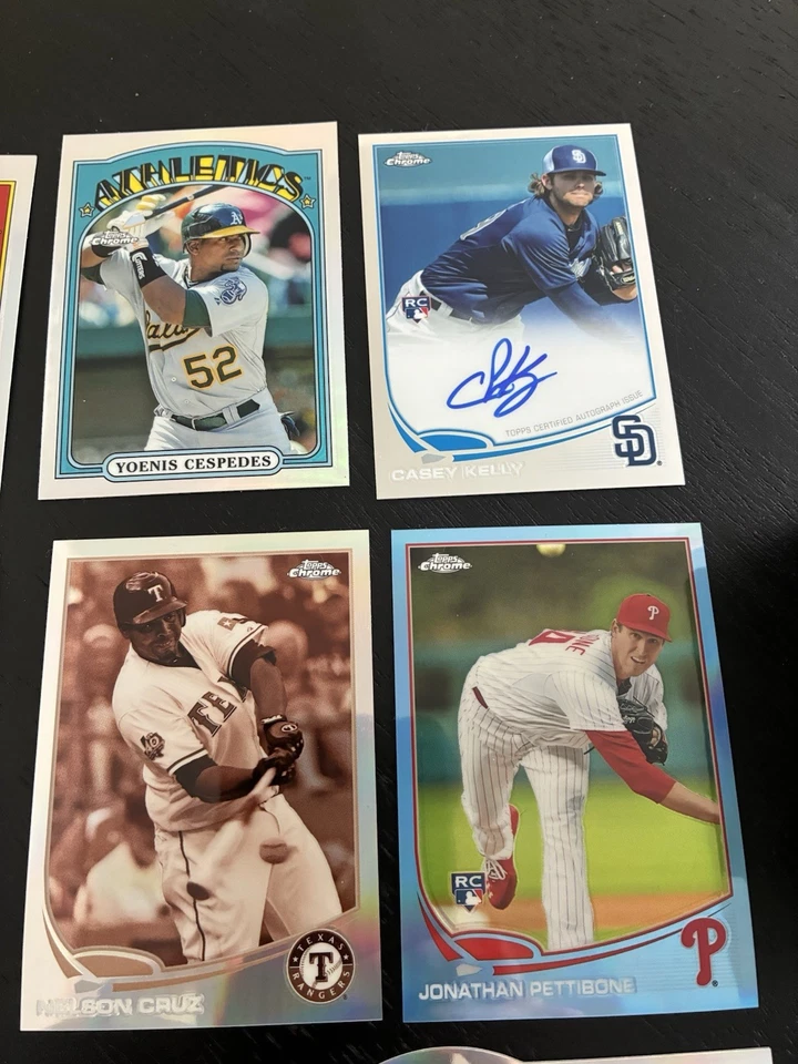 2013 Topps Chrome 棒球套装 141 张卡。 折射器, 插件, 底座, 平行 — 第 3/4 张图片