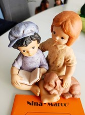 2 Goebel-Figuren aus der Serie „Nina+Marco“ - Limitierte Auflage