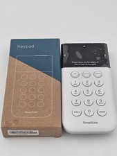 SimpliSafe SSKP3-W Keypad White Wireless Touch-to-Wake Smash Safe
