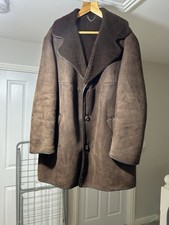 Vintage Men’s Morlands Sheepskin Coat, Size Large