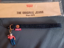 LEVI'S Red Tab Denim CELL PHONE CARRY STRAP - Vintage, RARE, Brand New