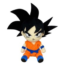 Licencia Oficial Dragon Ball Z GOKU 7"" Sentado Peluche Goku Figura Peluche
