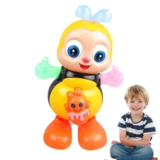 Dancing Bee For Kids Musical Lights Bee Toy Electronic Cartoon Bee Learning Toys