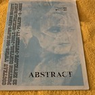 ABSTRACT Magazine Issue #3 (1984) Illustrated English Music Records — photo 1