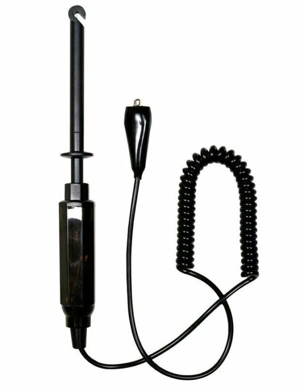 Probador de Circuito DC 6V/12V/24V Prueba Lápiz Luz Gancho Sonda Coche Camión Motocicleta Foto 2 de 4