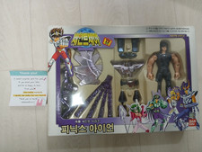 Figura de tela Bandai Saint Seiya Phoenix Ikki 2004 Die-Cast Armor Knights Zodiac