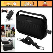 Silicone Case Cover for Portable Bluetooth Speaker, Anti-Dust Plug Carry Pouch