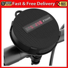 Portable Bluetooth Speaker Bike Speaker with Speed Display Wireless Speaker w