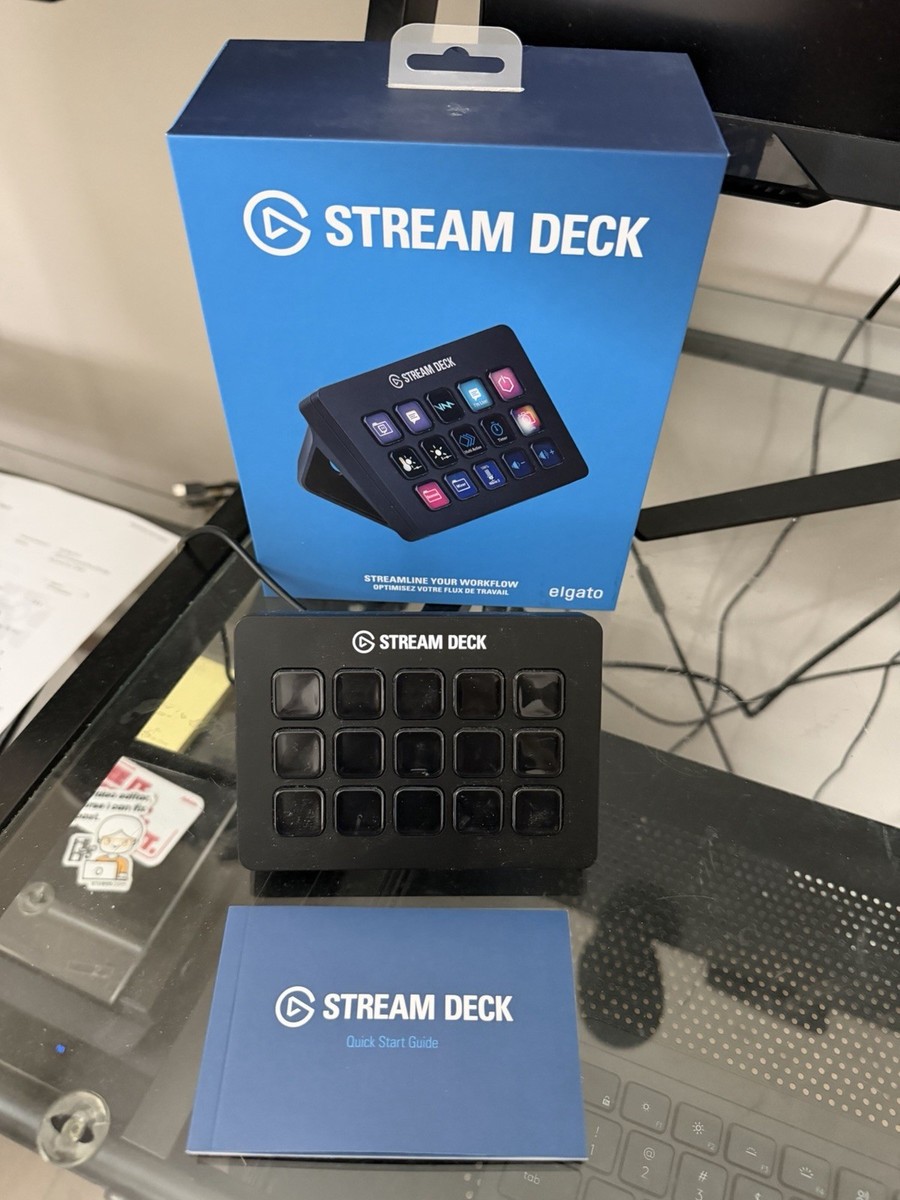 Elgato Stream Deck MK.2 Black, 15-Key Model 20GBA9901 | eBay