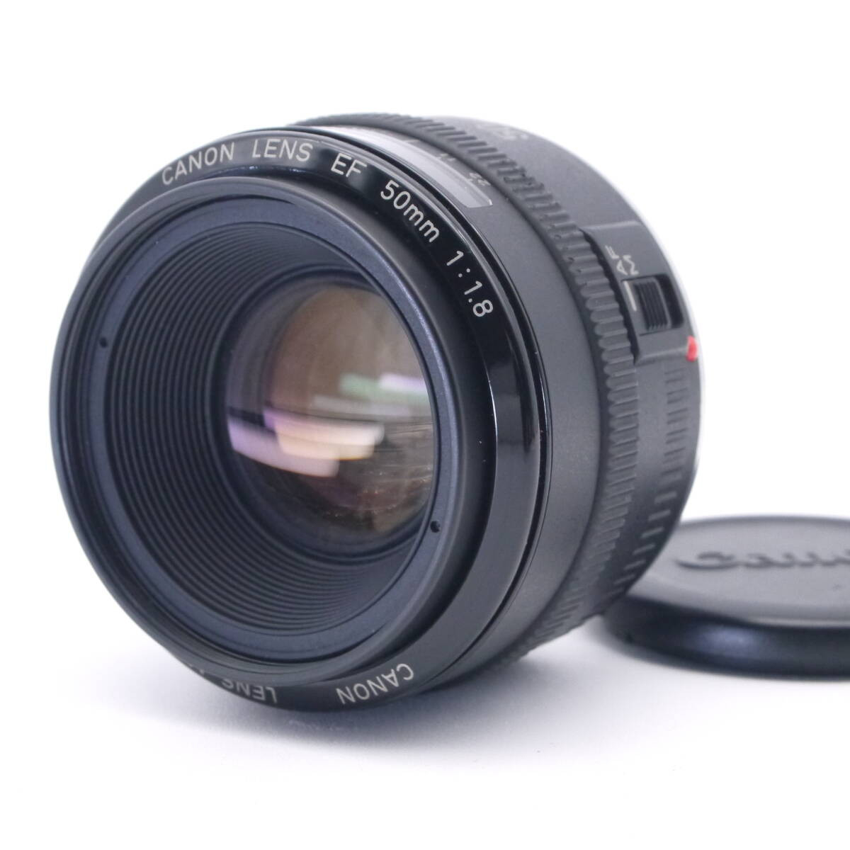 Canon Single Focus Lens EF50mm F1.8神秘的な色と艶ベルベットサシェ