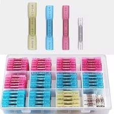 600/100x Waterproof Heat Shrink Wire Connectors Seal Butt Splice Crimp Terminals