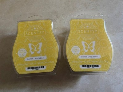 NEW Scentsy Wax Bar Bars Lemon Drop It Low HTF RARE discontinued retired lot