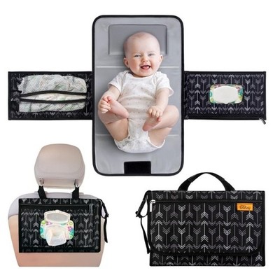 Kopi Baby Portable Diaper Changing Pad Mat Lots Of Storage Perfect For Travel 
