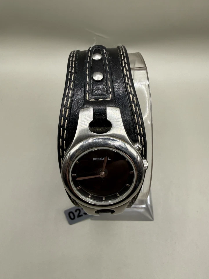 Reloj Fossil Big Tic ES-9674 para mujer 25 mm tono plateado animación de estrellas #0239 Foto 3 de 4