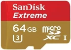 SANDISK EXTREME MICROSDXC 64GB UHS-I U3 MEMORY CARD *DISTRESSED PKG
