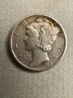 1938 S Mercury Dime In Extra Fine Condition.