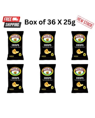 Marmite Flavoured Chips 36 x 25g
