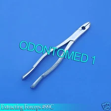 3 EXTRACTING FORCEPS DENTAL SURGICAL INSTRUMENTS 99C 