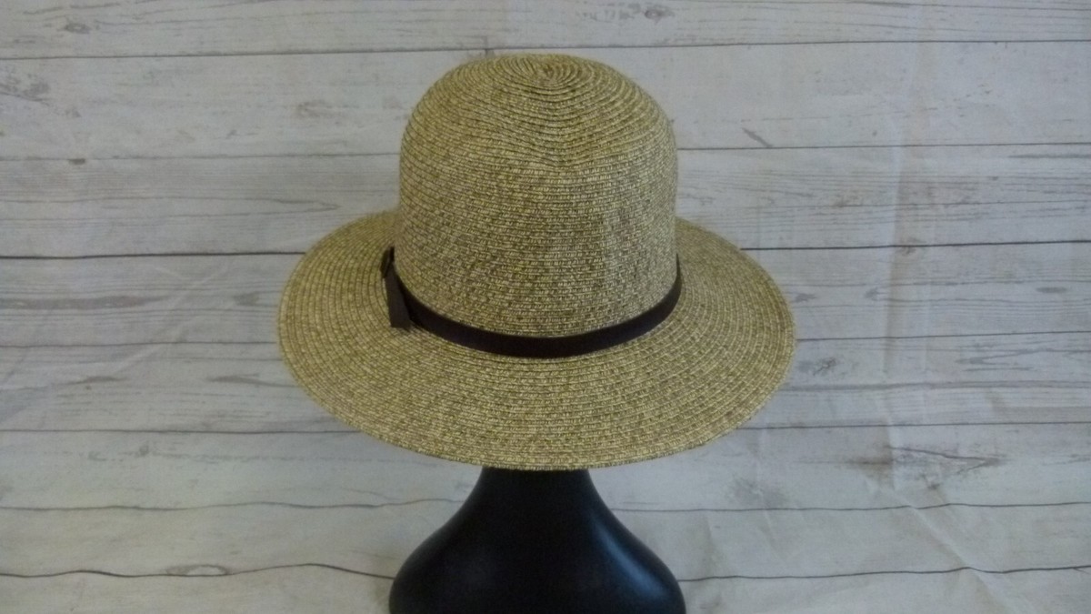 Florentino Braided Summer Hat Paper Straw Natural Color Size  display picture 3