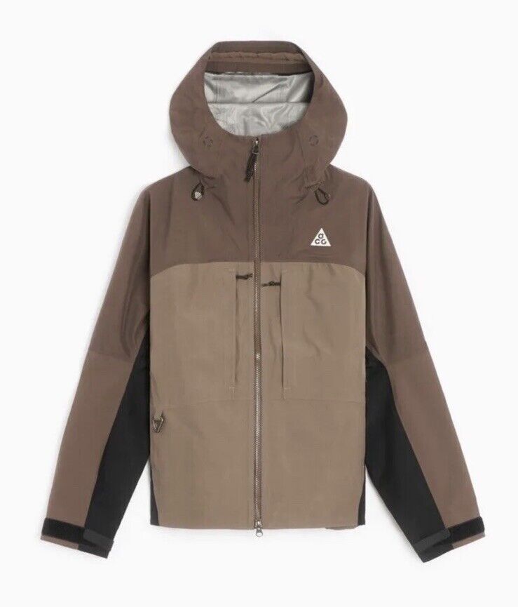 Nike ACG Storm-Fit ADV Gore-Tex Brown Jacket Mens Multi Nike ACG Storm-Fit ADV Gore-Tex Brown Jacket Mens Multi