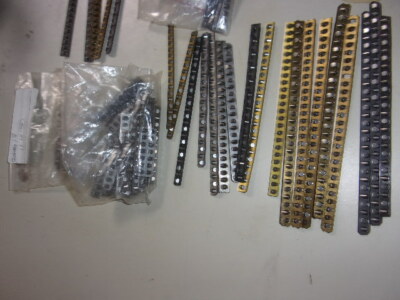 LOT OF (90) ROLLER CAGES FOR CROSSED ROLLER WAYS - MISC. SIZES FROM 5 ROLLER TO 