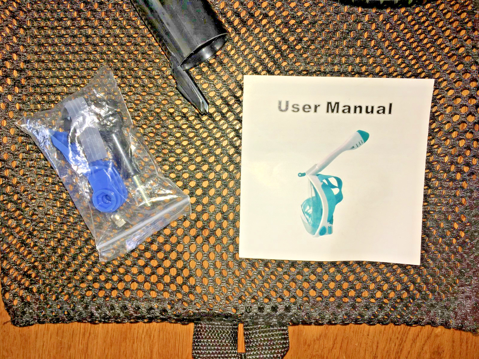 Underwater Scuba Anti Fog Full Face Diving Mask Snorkeling Respiratory : L/XL