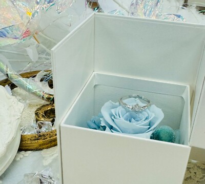 Hatsune Miku SNOW MIKU 2025 Ring & Jewelry Case Set japan import