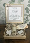 Personalised 4th 4 Year Milestone Wedding Anniversary Handmade Gift Of Linen