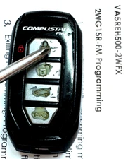 Compustar Firstech CSX4905-S KEYLESS ENTRY KEY FOB Remote CAR StartER 2WG15R-FM