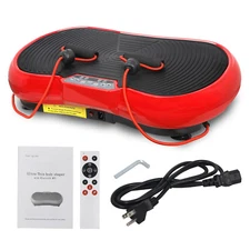 Whole Body Vibration Platform Ultra Slim Exercise Plate Fit Machine Power Shaper