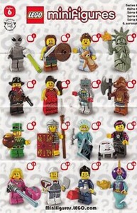LEGO Minifiguren 8827 - Serie 6 Mechaniker
