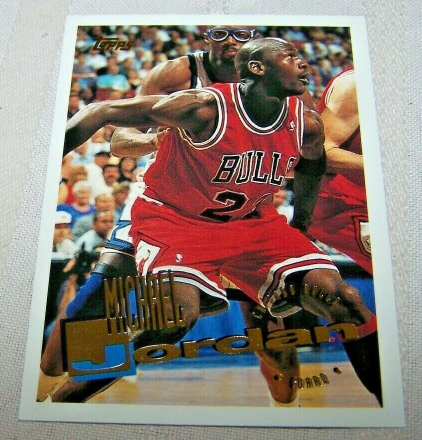 1996 TOPPS BASKETBALL MICHAEL JORDAN # 277 CHICAGO BULLS | eBay