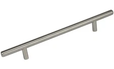 STG Stainless Steel Kitchen Cabinet Pull Handle w/ Screws, Brushed Nickel