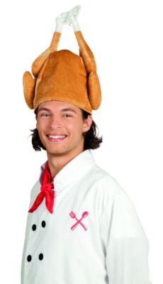 Huhn Hahn Henne Fried Chicken Hähnchen Hut Partyspass Karneval