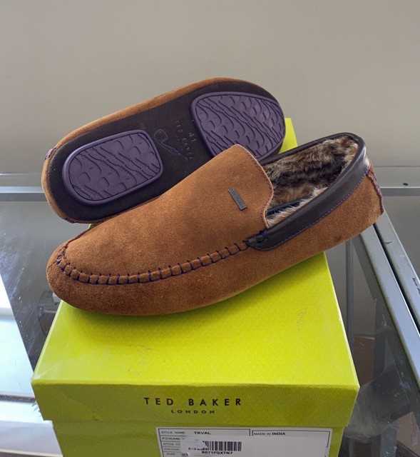 ted baker suede loafers