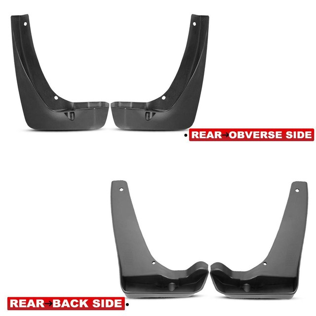 APremium 4x Splash Guards Mud Flaps for Chrysler 300 20062012 1STGen