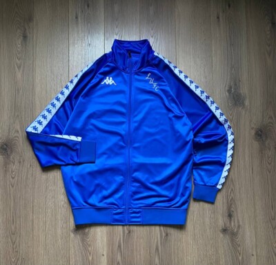 Vintage Kappa Leeds 1919 Big Logo Nylon Track Jacket Size XXL