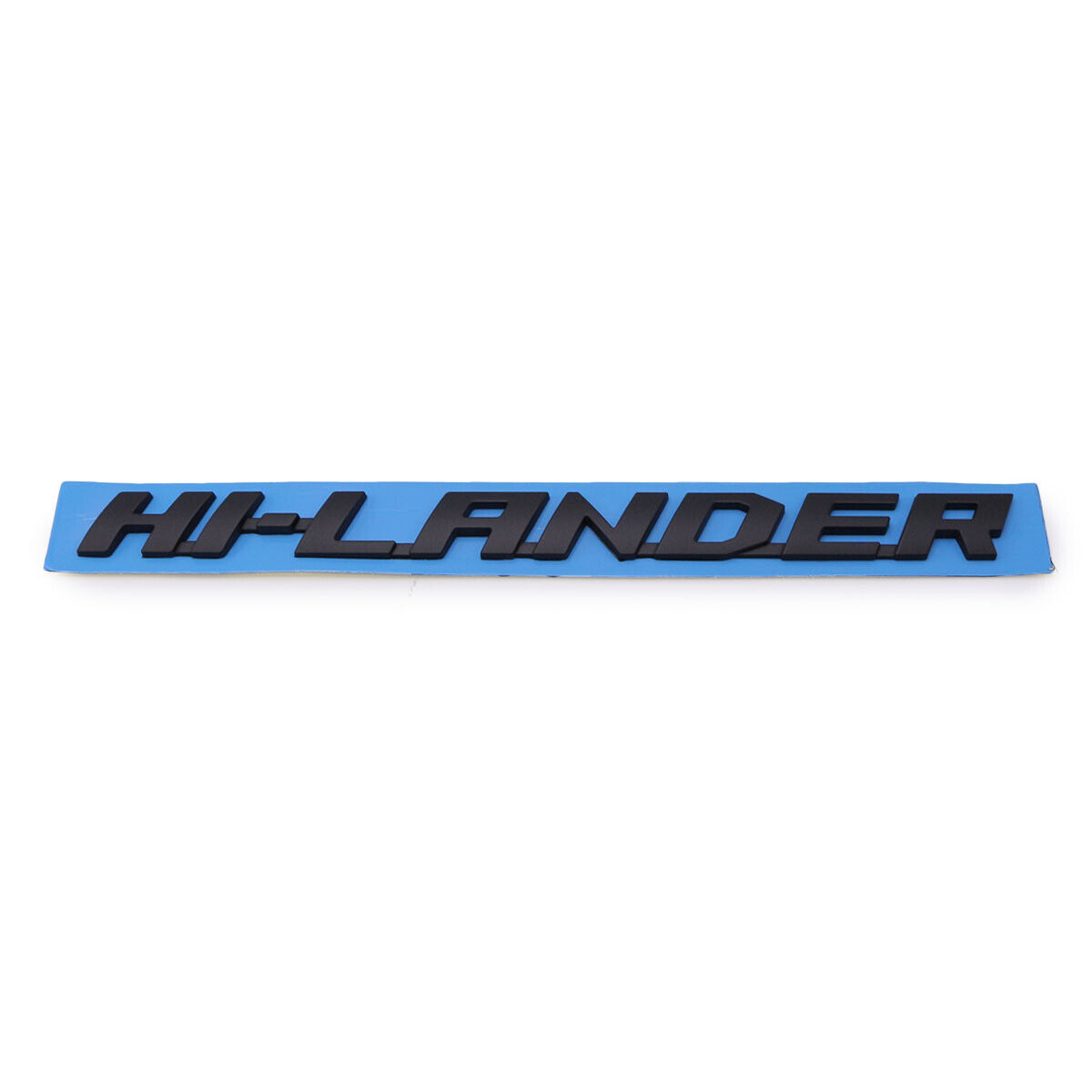 Matte Black Side Door Logo Emblem Hi-Lander For Isuzu D-max Hi-Lander 2020  2021