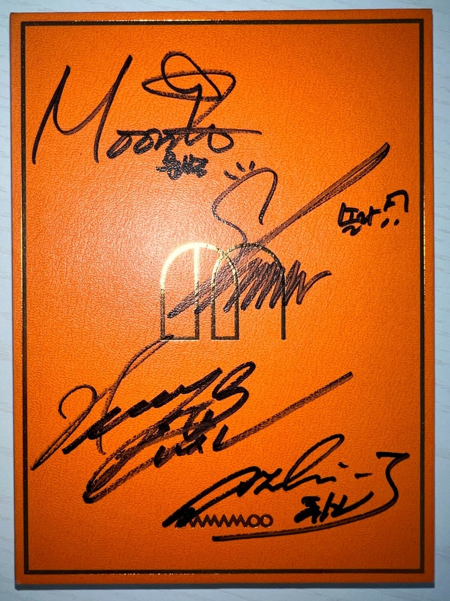 MAMAMOO 直筆サイン入りアルバム MAMAMOO [MELTING] Autographed Signed Album Hand Written | eBay