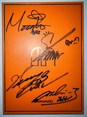 MAMAMOO ママム 直筆サインアルバム Melting MAMAMOO [MELTING] Autographed Signed Album Hand Written | eBay