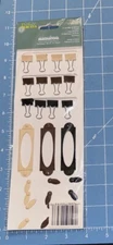 Jenn Mason's CLIPS AND CLASPS KIT scrapbooking BINDER CLIPS PHOTO TURNS & MORE!