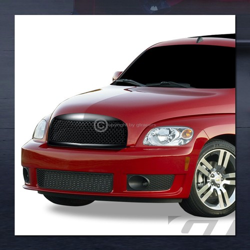 *Negro mate* para Chevy Hhr 2006-2011 malla frontal de lujo parrilla ABS - Imagen 7 de 7