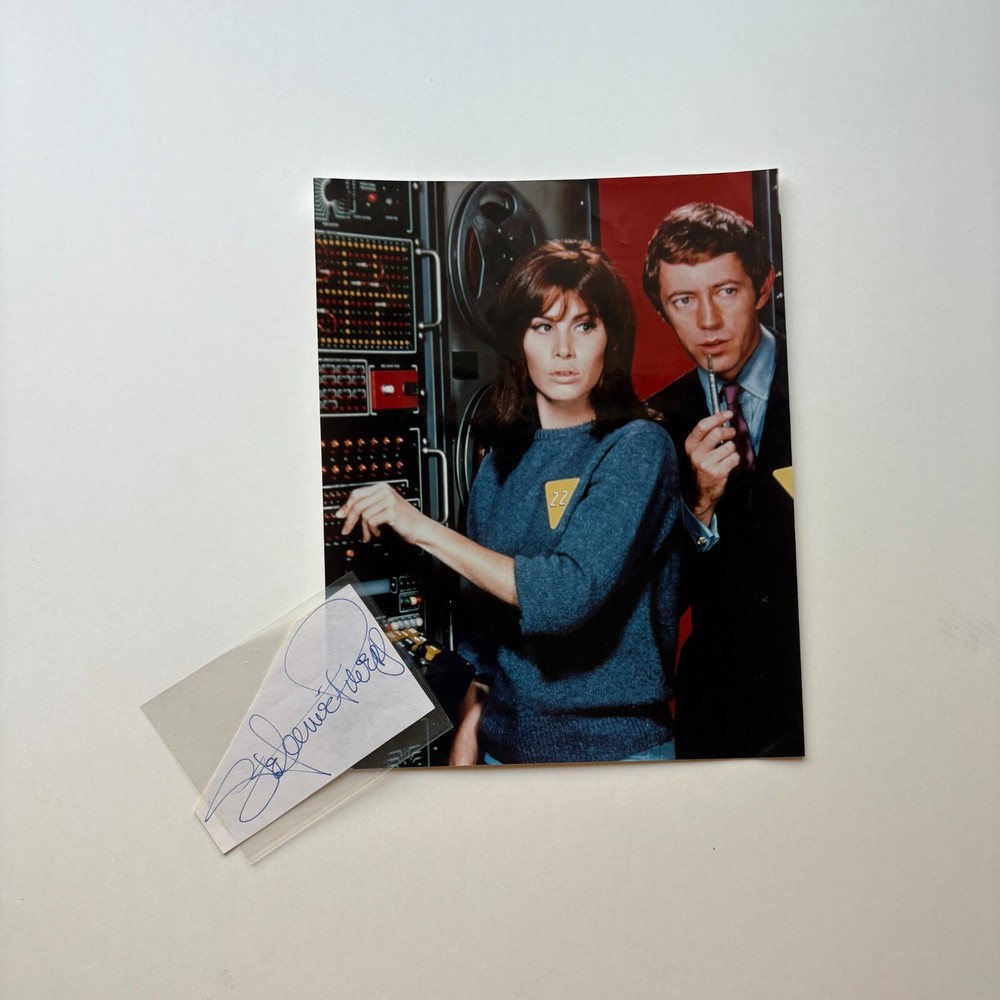 Stephanie Powers Signed The Girl from U.N.C.L.E. Color Still Rare Autograph
