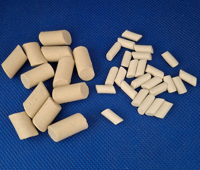 Ceramic tumbler media filler mix ( Full Spectrum Blended 3/8'' and 3/4''  tubes)