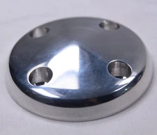 Aluminum Short Water Pump Pulley Nose Cover SWP For 1969-1986 SBC Chevy 283-350