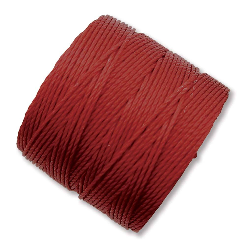 S Lon Nylon Bead Cord Dark Red Superlon Tex 210 77yd S0105 eBay