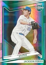 2022 Panini Elite Extra Jackson Ferris Status RC 379/499Los Angeles Dodgers