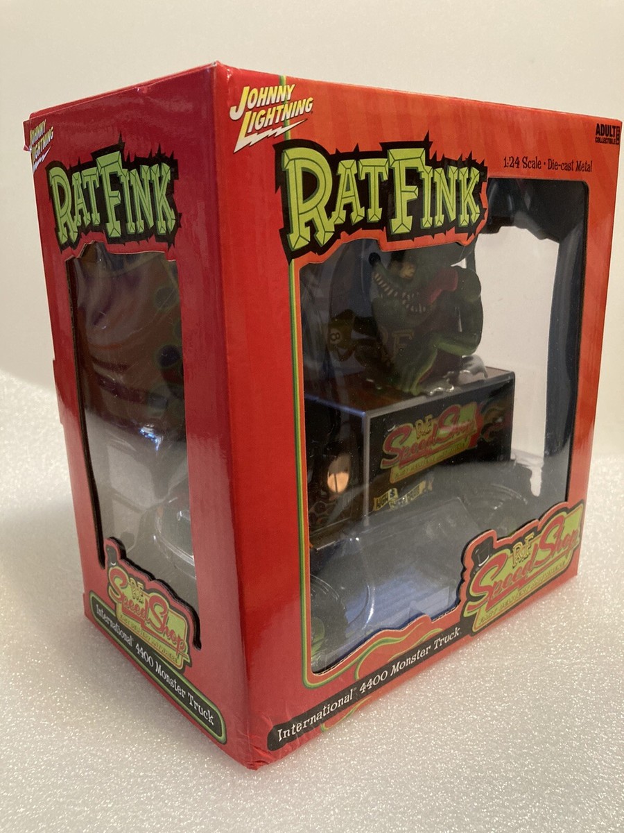 JOHNNY LIGHTNING RAT FINK INTERNATIONAL 4400 MONSTER TRUCK 1:24
